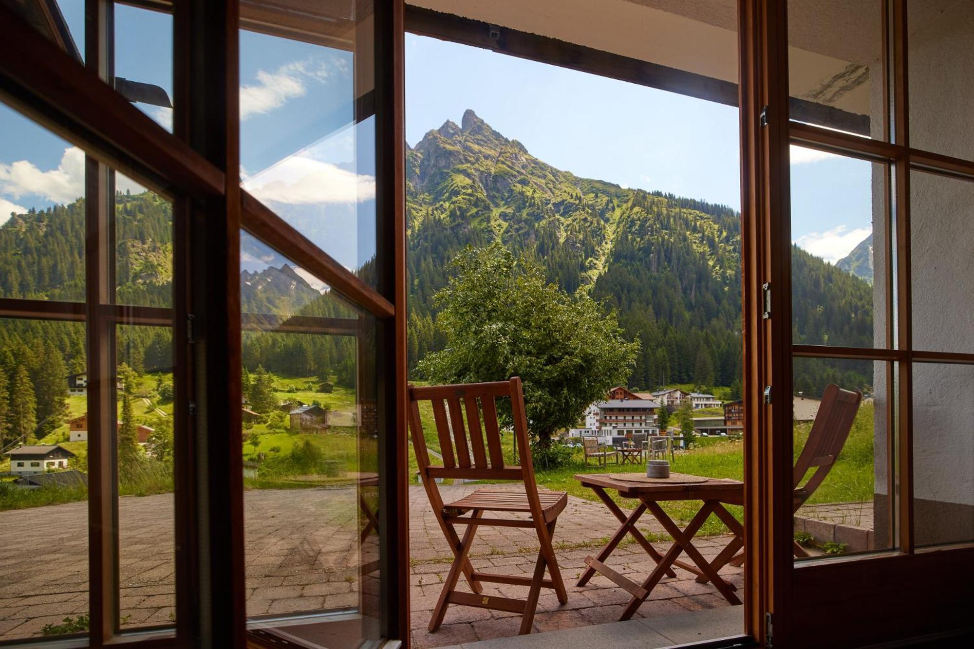 Haus Altana Daire Gargellen Oda fotoğraf